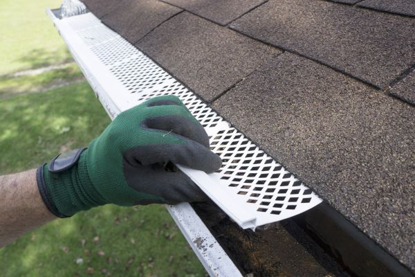 Gutter Cap Installation in Evergreen